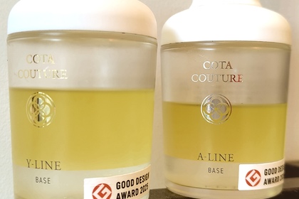 越谷　美容室　美容院　liage　COTA 　コタクチュールライン　GOOD DESIGN章