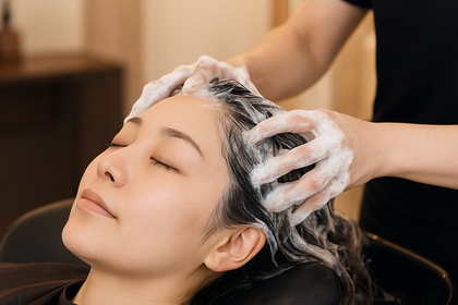 越谷　美容室　美容院　liage　COTA　ヘッドスパ　髪質改善　マッサージ