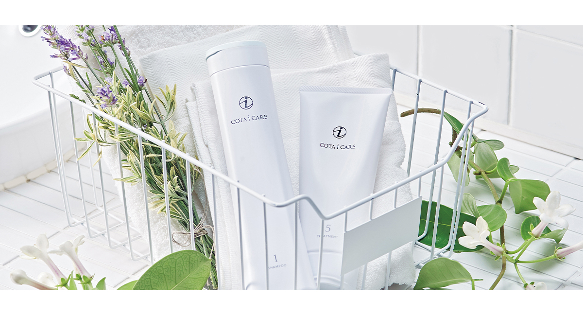 越谷　美容室　美容院　liage　COTA 髪質改善　トリートメン