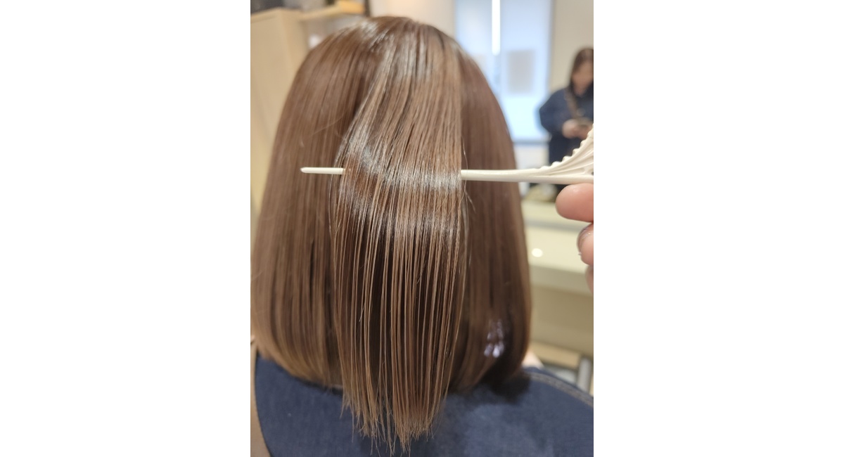 越谷　美容室　美容院　liage　COTA　髪質改善カラー