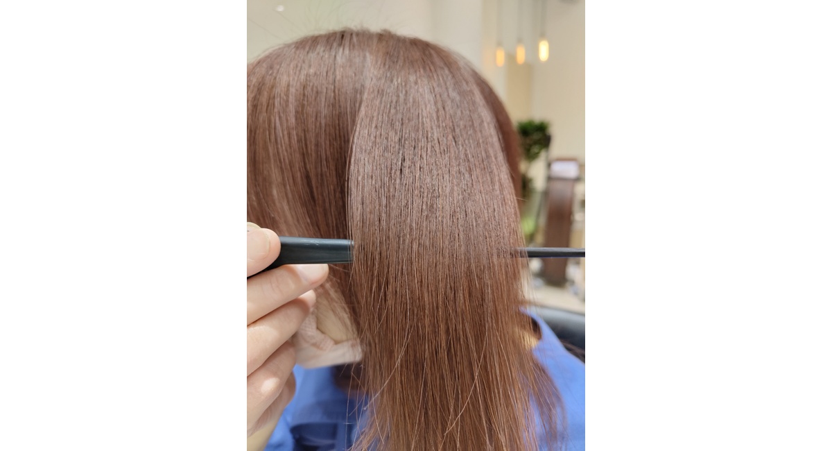 越谷　美容室　美容院　liage　COTA　髪質改善　髪質改善カラー